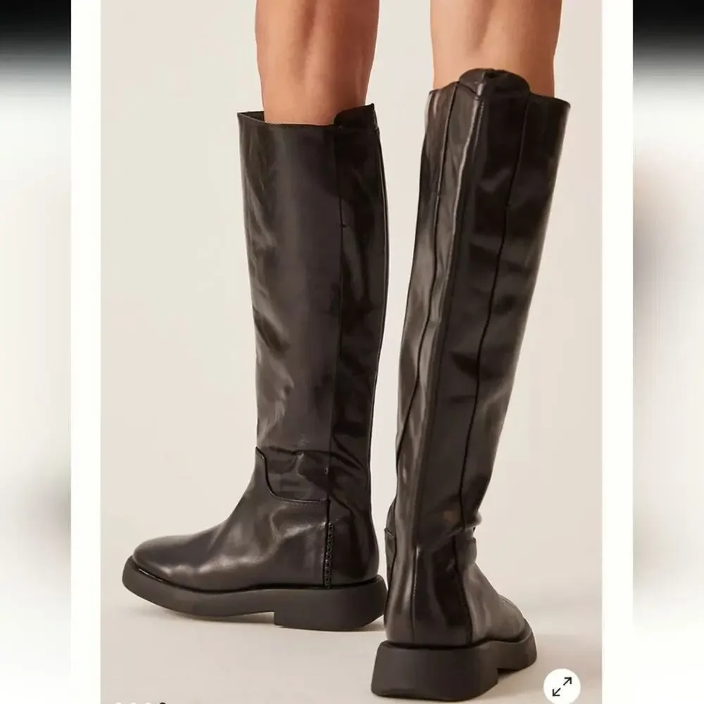 SARTO By Franco‎ Sarto Eliza Knee High Boots Leather Size 7.5 new!!!